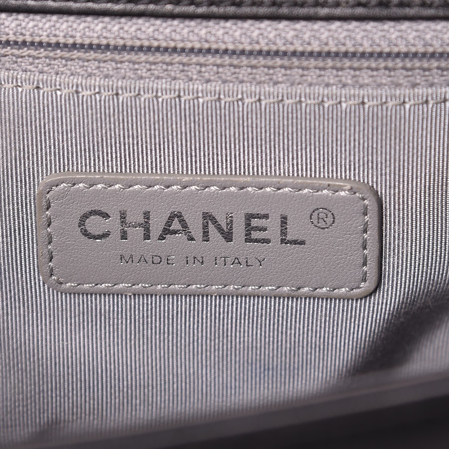 Chanel Calfskin Chevron Quilted New Medium Boy Flap Black 6 of 14