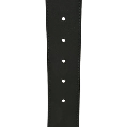 Gucci Textured Dollar Calfskin Double G 40mm Belt 105 42 Black 5 of 5