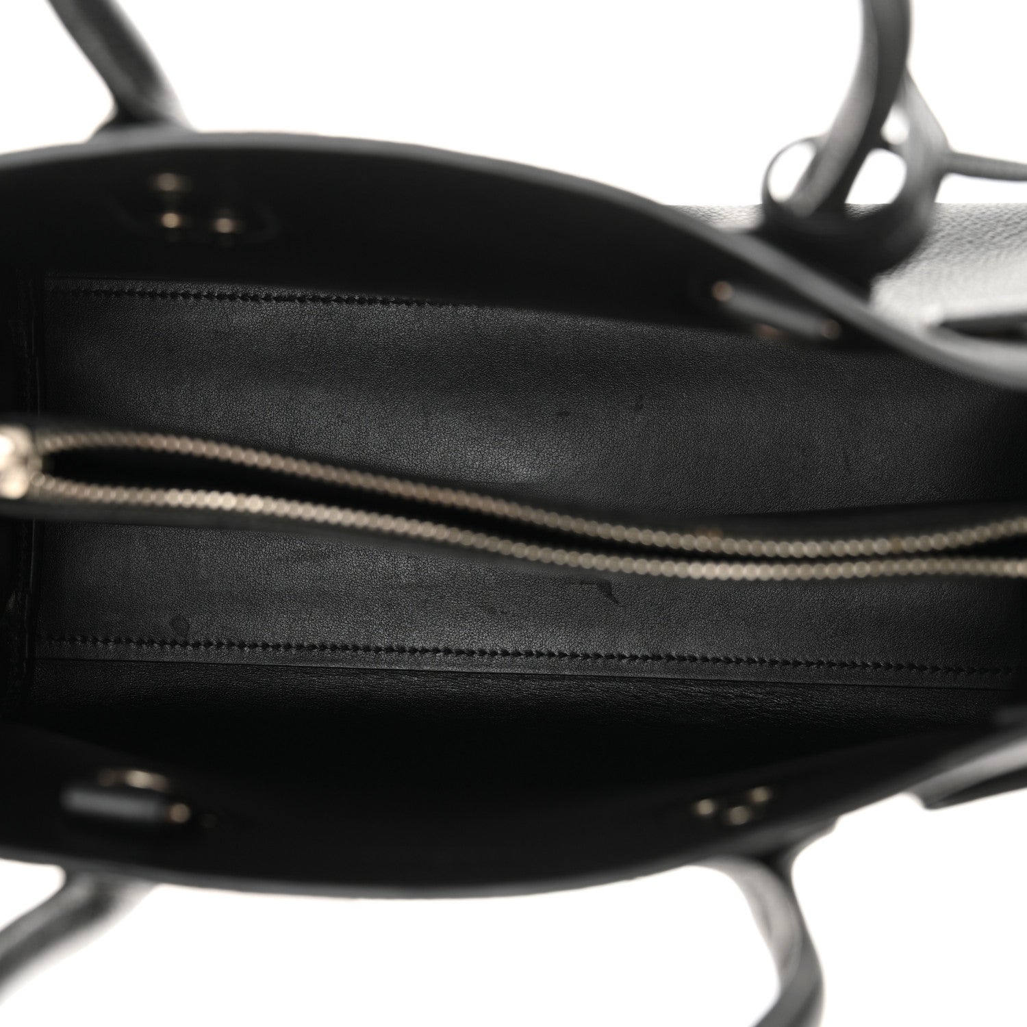 Saint Laurent Grained Calfskin Baby Sac De Jour Black 5 of 15