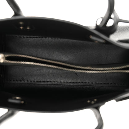 Saint Laurent Grained Calfskin Baby Sac De Jour Black 5 of 15