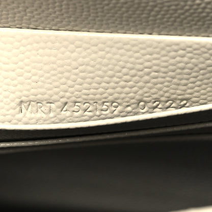Saint Laurent Grain De Poudre Classic Monogram Kate Tassel Chain Wallet Crema Soft 7 of 12