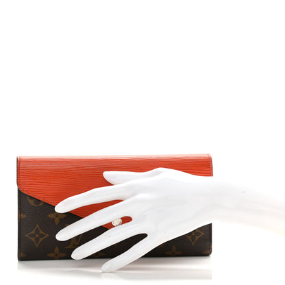 Louis Vuitton Monogram Epi Marie-Lou Long Wallet Piment 2 of 11