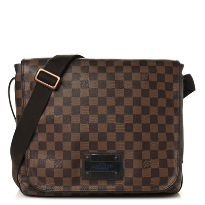 Louis Vuitton Damier Ebene Brooklyn MM 1 of 10