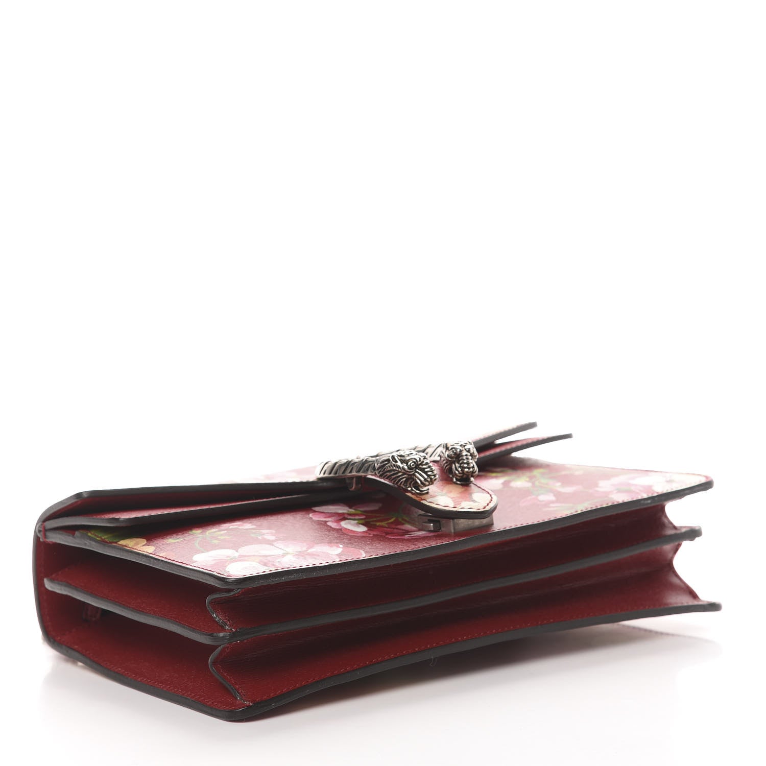 Gucci Calfskin Blooms Print Small Dionysus Shoulder Bag Romantic Cherry Multicolor 4 of 12