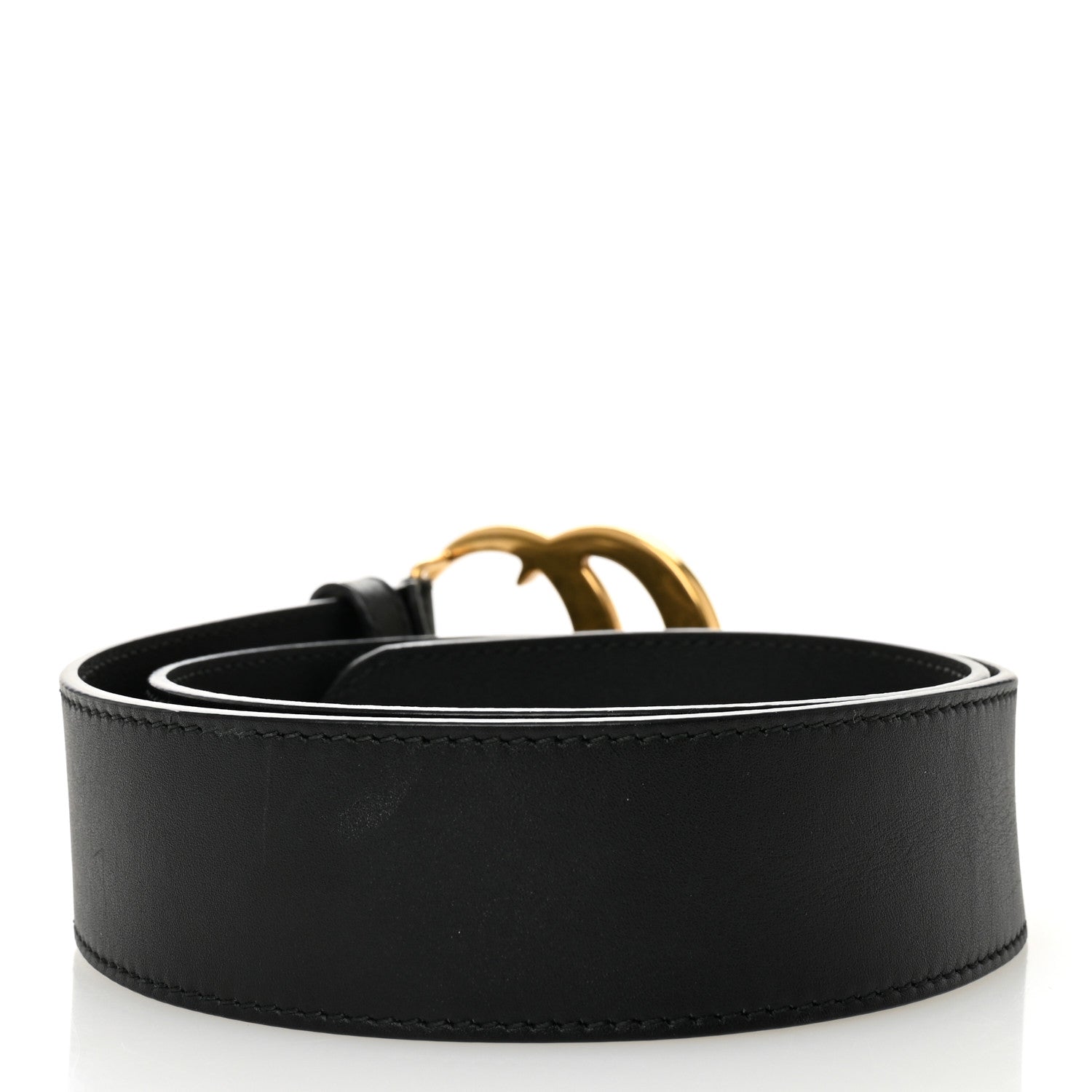 Gucci Calfskin Double G 40mm Belt 70 28 Black 2 of 5