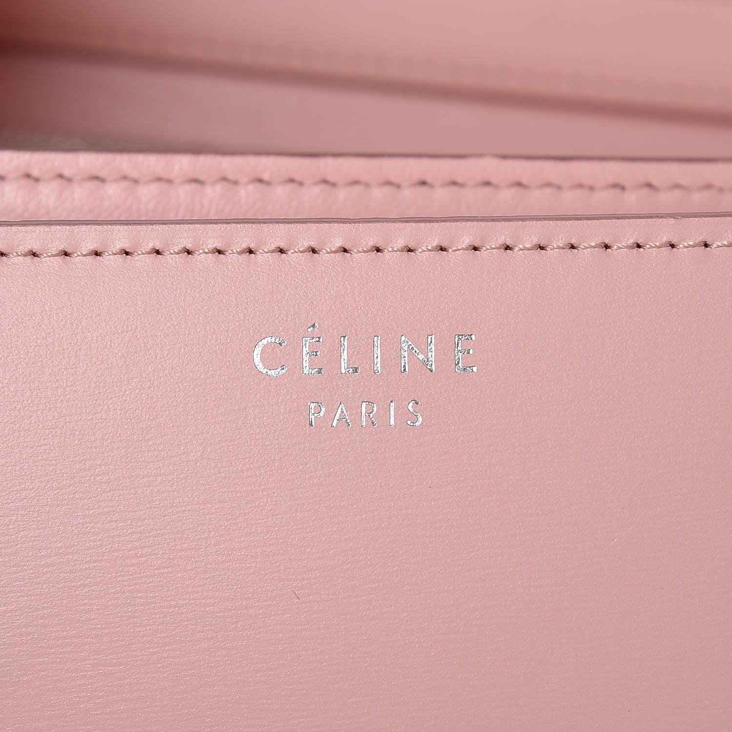 Celine Box Calfskin Medium Classic Box Flap Bag Blush 6 of 7