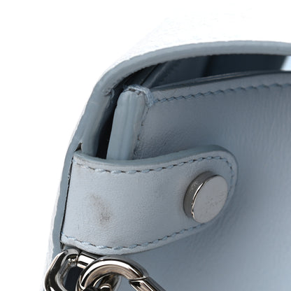 Christian Dior Grained Calfskin Medium Diorever Flap Light Blue 14 of 16
