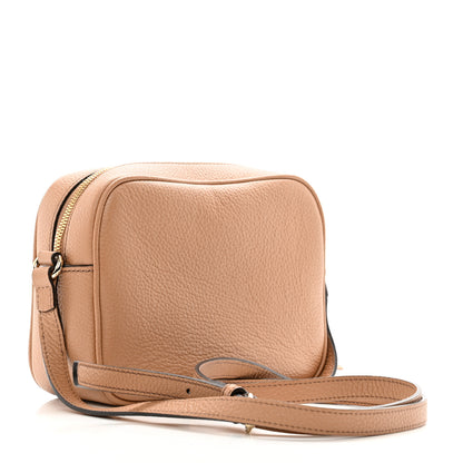 Gucci Pebbled Calfskin Small Soho Disco Bag Camelia 3 of 10