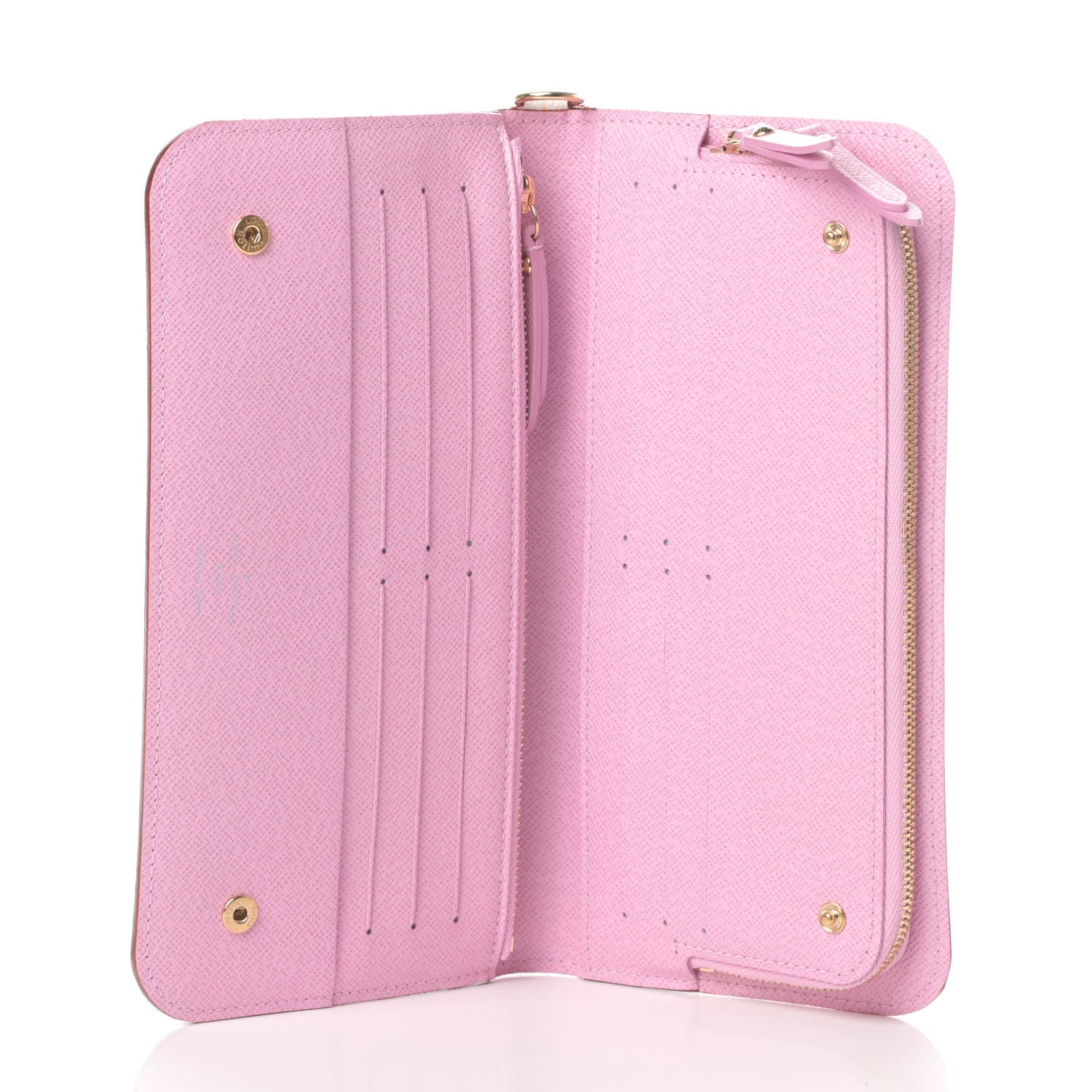 Louis Vuitton Monogram Multicolor Insolite Wallet White Litchi 5 of 8