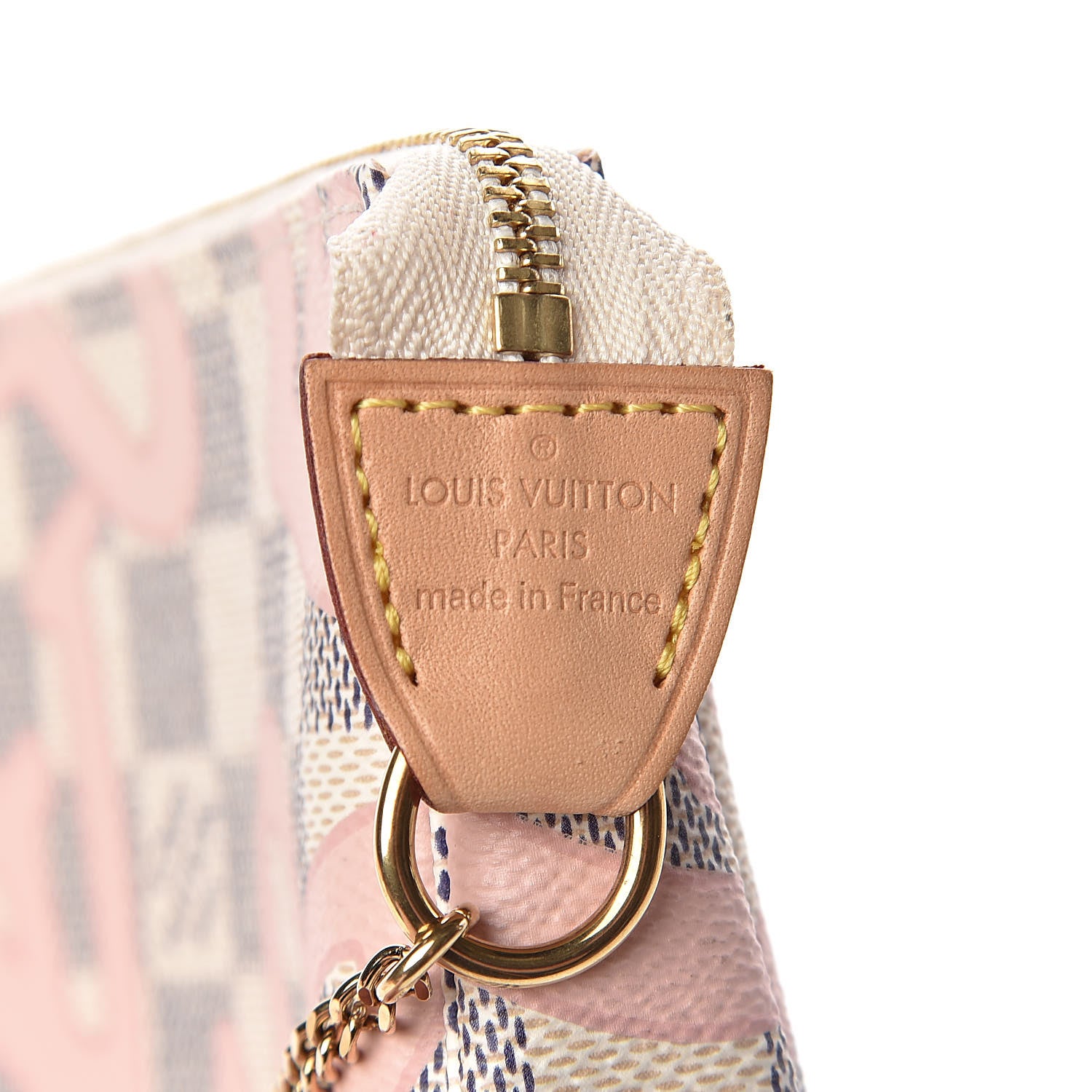 Louis Vuitton Damier Azur Tahitienne Mini Pochette Accessories 6 of 8