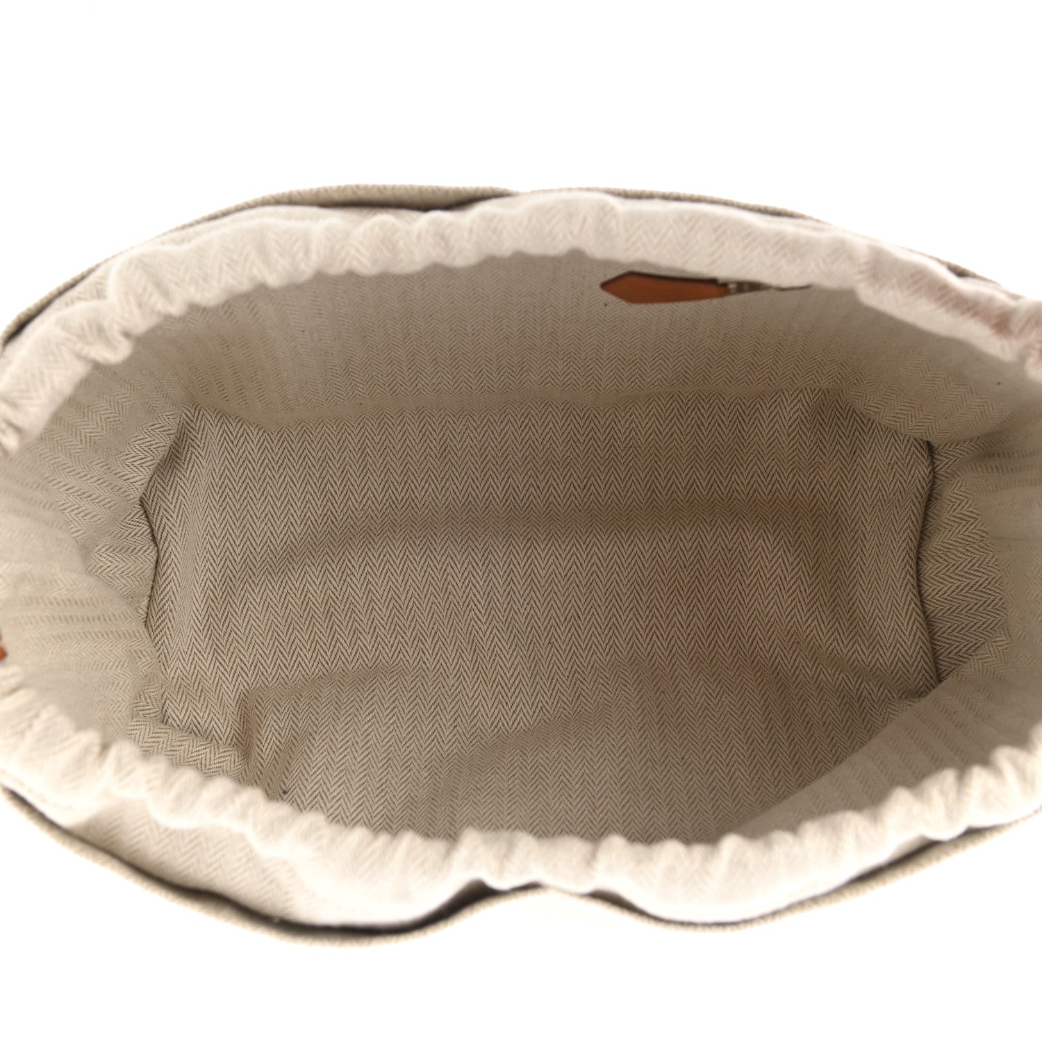 Hermes Canvas Barenia Fourbi 25 MM Pouch Naturel Fauve 5 of 9