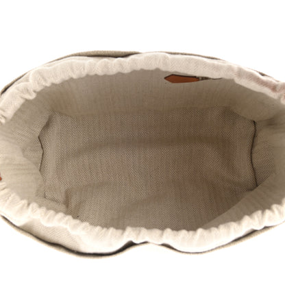 Hermes Canvas Barenia Fourbi 25 MM Pouch Naturel Fauve 5 of 9