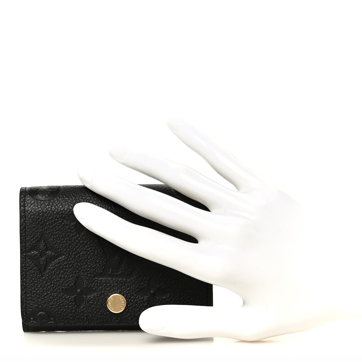 Louis Vuitton Empreinte Business Card Holder Black 2 of 8