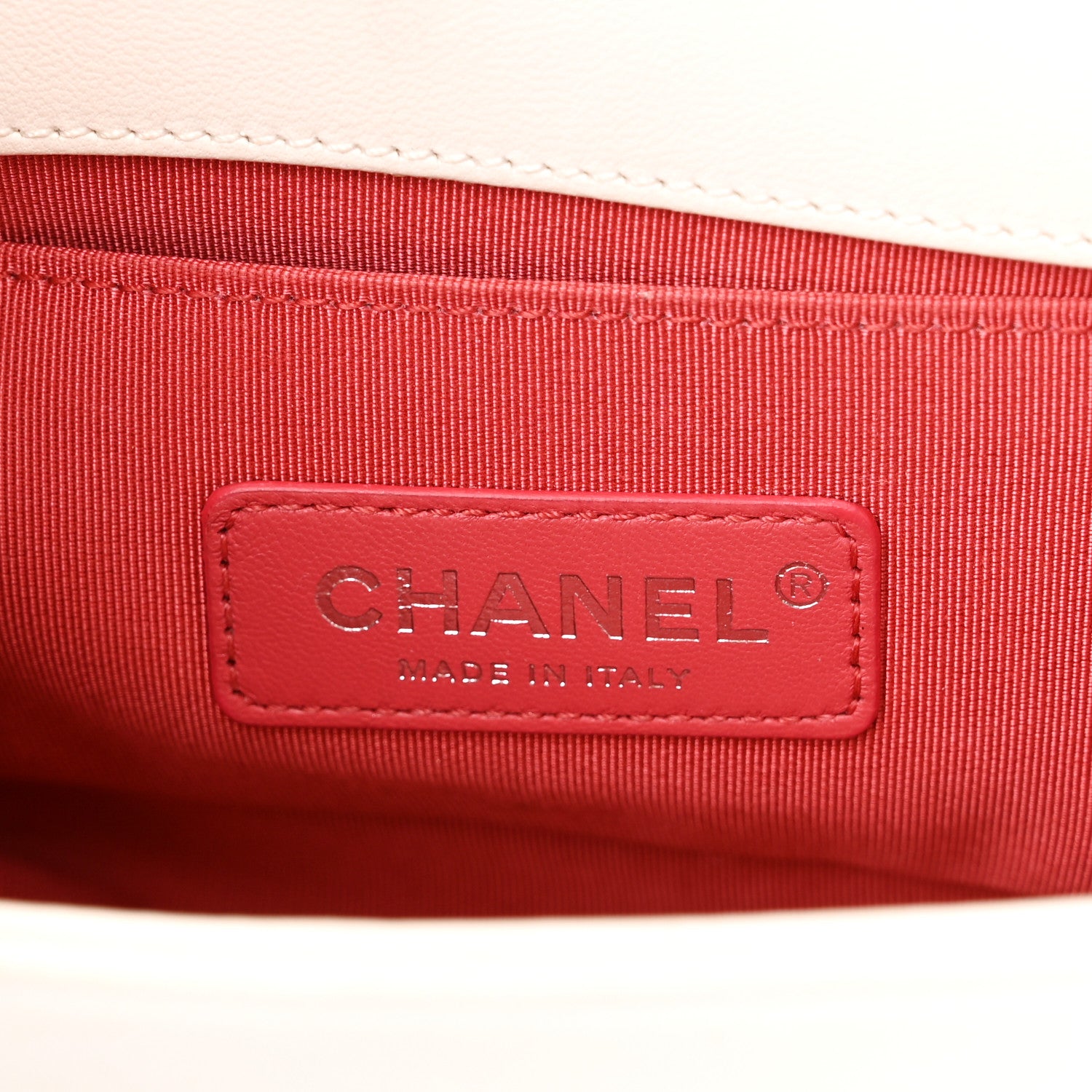 Chanel Lambskin Sequin Embroidered Small Boy Flap White Multicolor 6 of 11