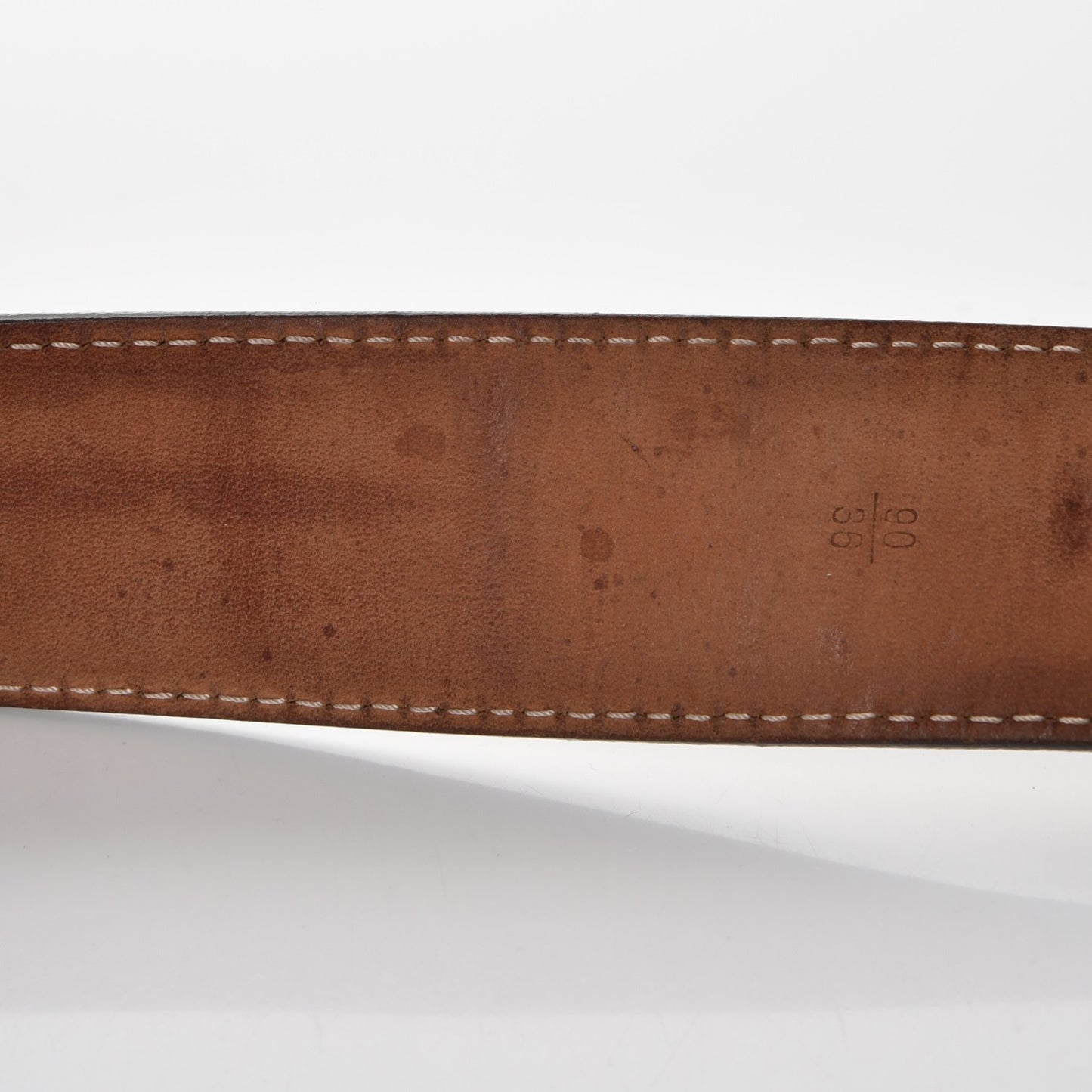 Damier Ebene Inventeur Belt 90 36