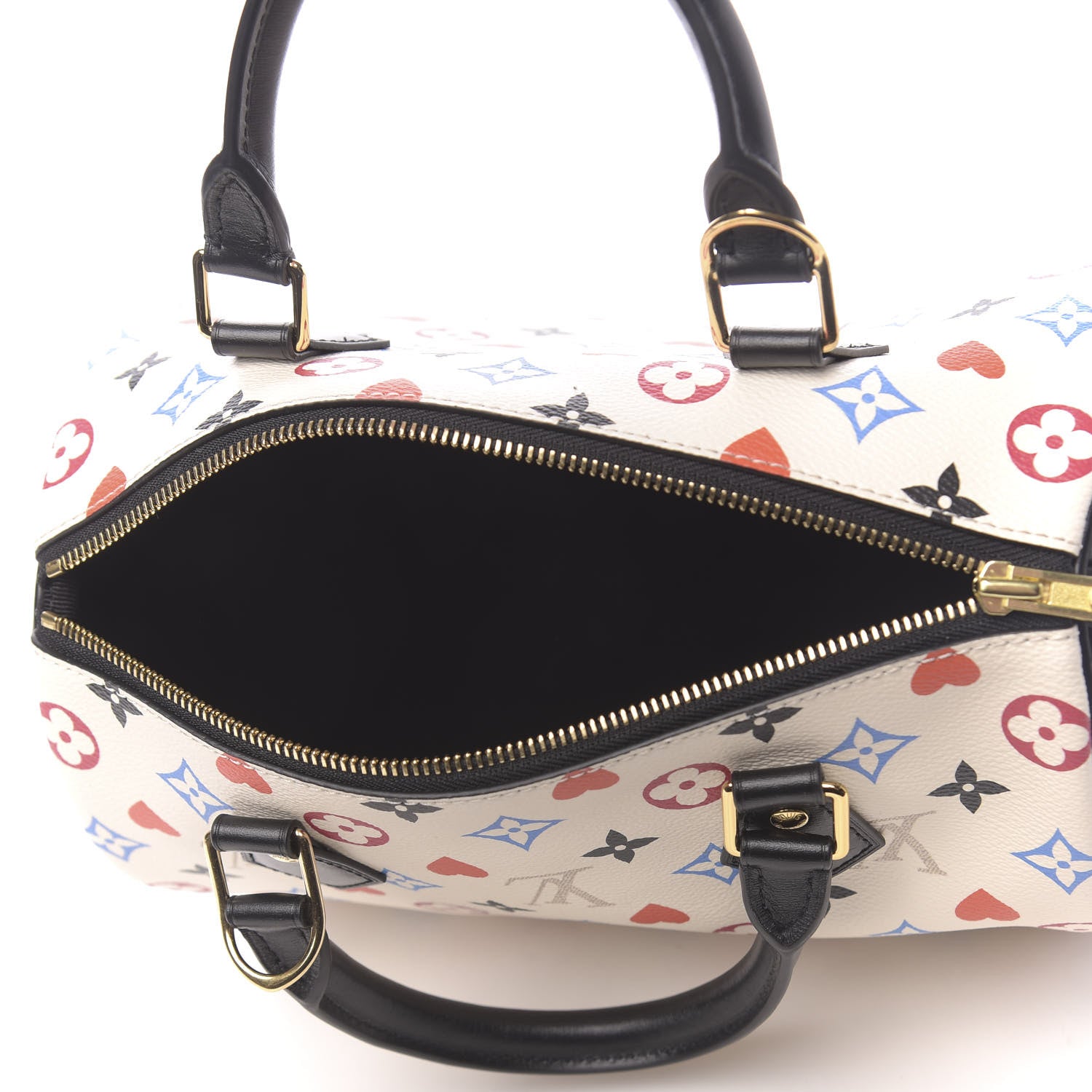 Louis Vuitton Game On Speedy Bandouliere 25 White 5 of 9