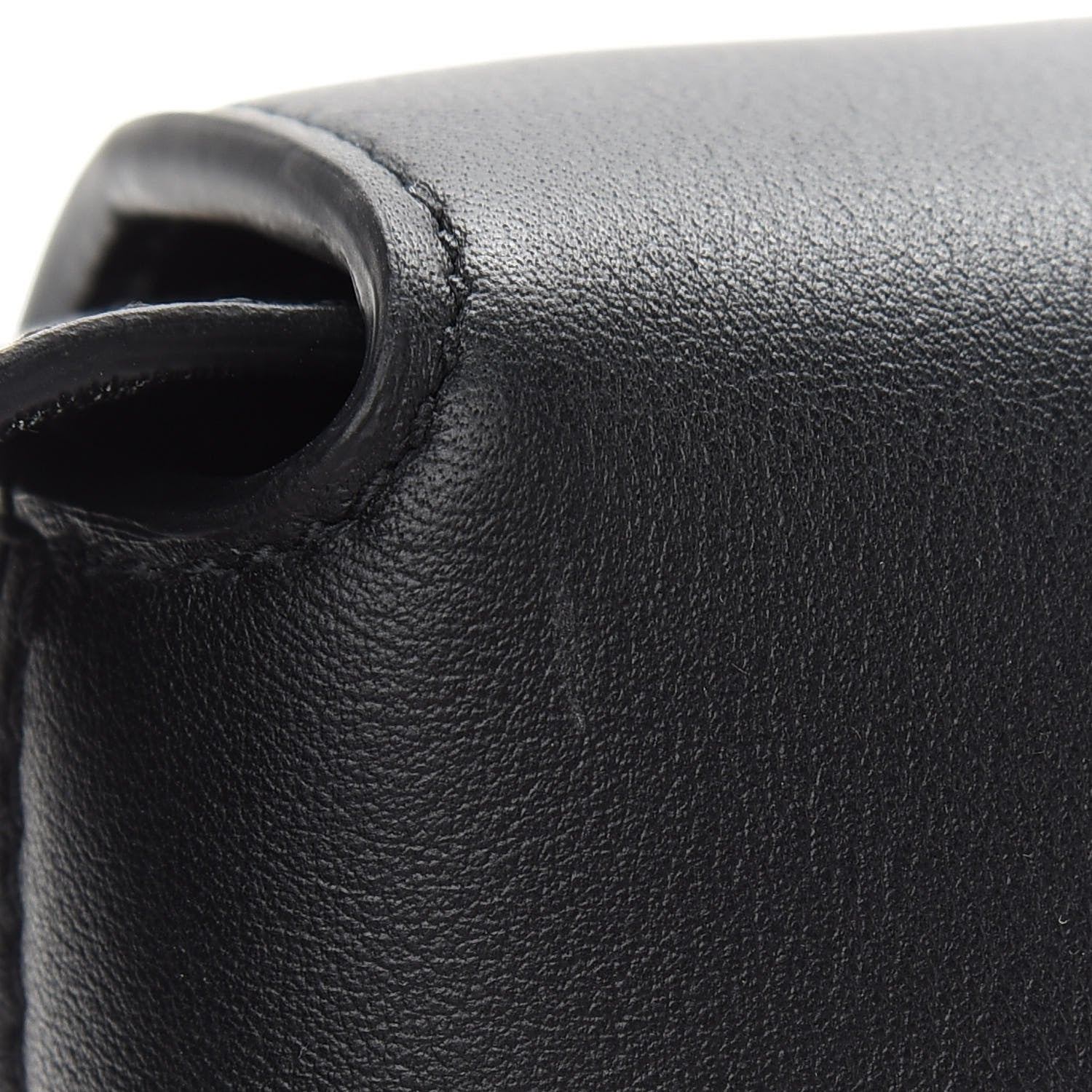 Balenciaga Semi Shiny Smooth Calfskin Monochrome XS Downtown Shoulder Bag Black 11 of 11