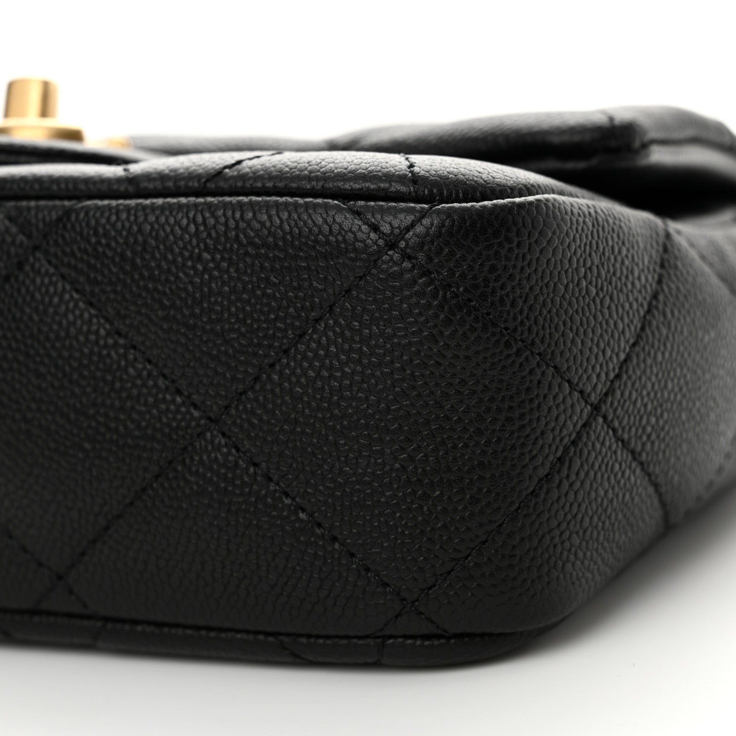 Chanel Caviar Quilted Mini Sweetheart Flap Black 10 of 11
