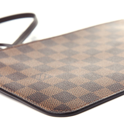 Louis Vuitton Damier Ebene Neverfull MM GM Pochette 6 of 9