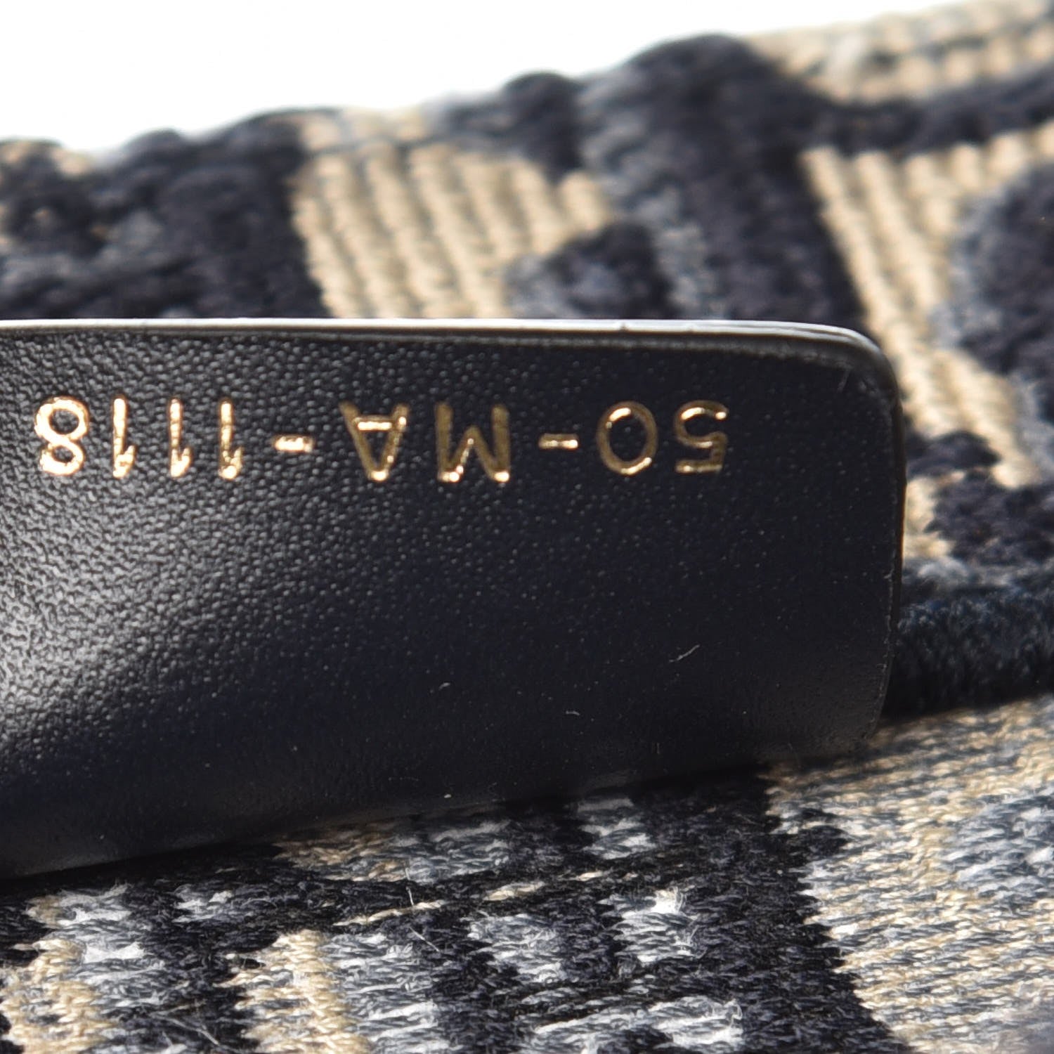 Christian Dior Oblique Book Tote Blue Multicolor 7 of 7