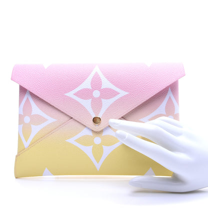 Louis Vuitton Monogram Giant By The Pool Large Kirigami Pochette Pink 2 of 8