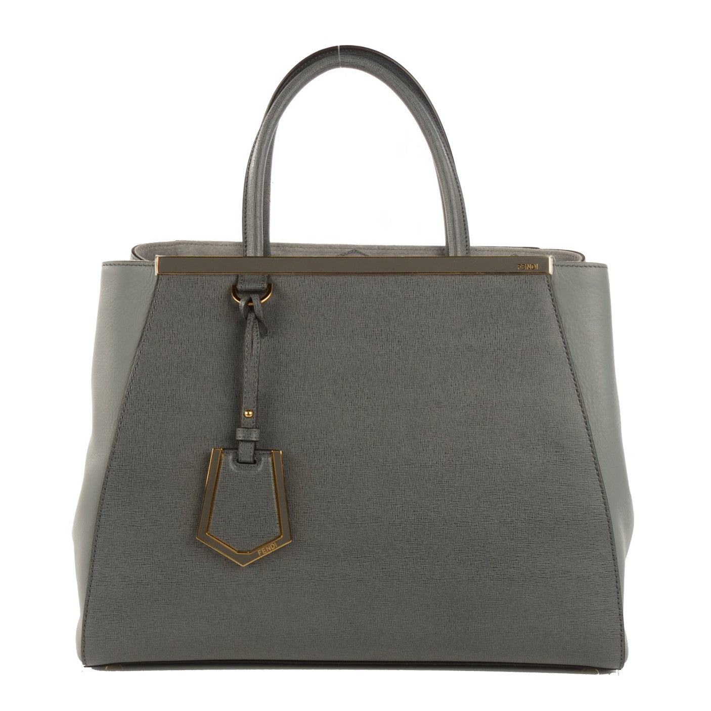 Vitello Elite Flamingo Regular 2Jours Tote Grigio Grigio Chiaro