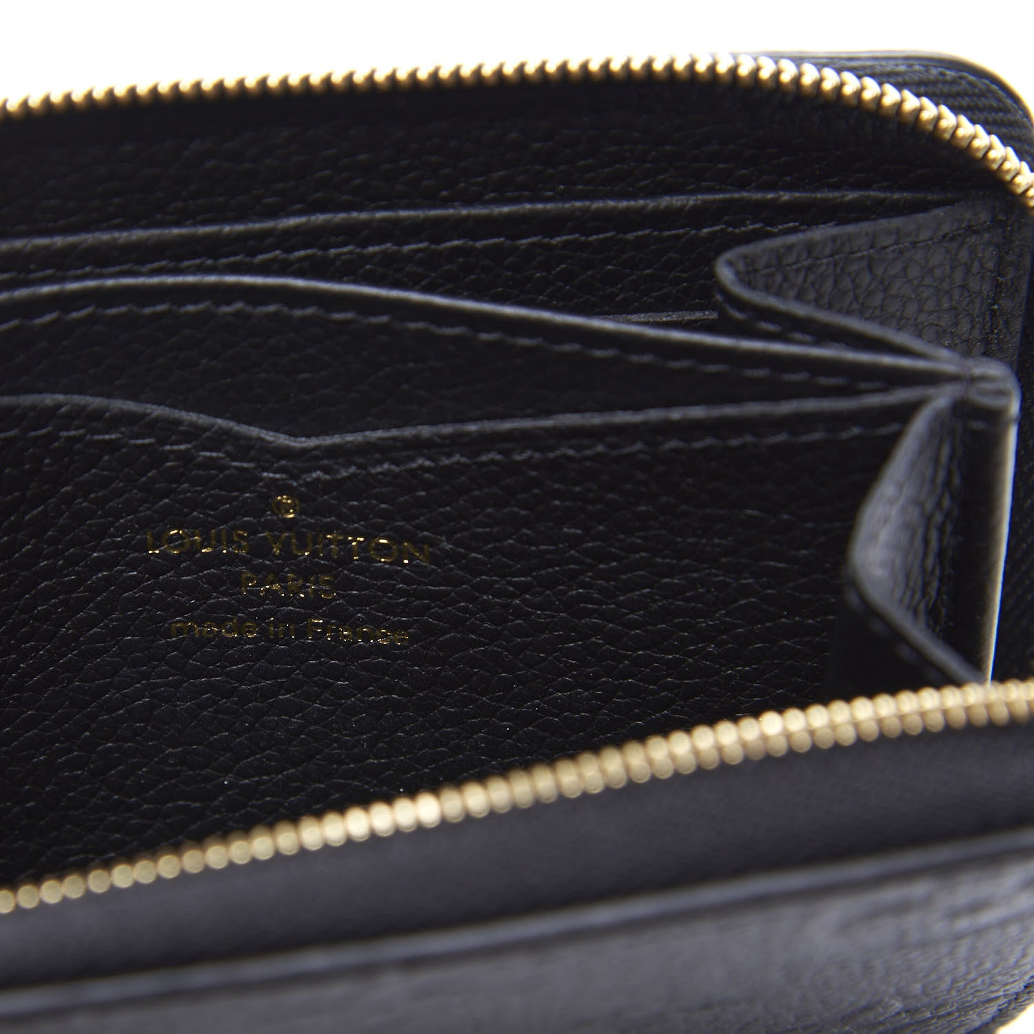 Louis Vuitton Empreinte Zippy Coin Purse Black 7 of 7