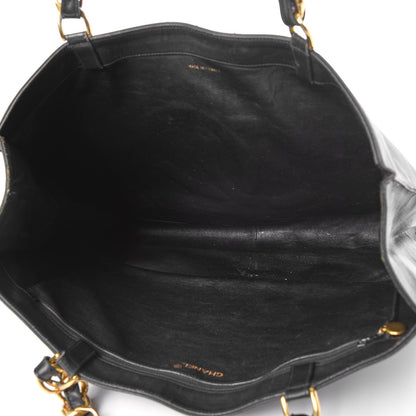 Chanel Lambskin Jumbo CC Shoulder Bag Black 5 of 14
