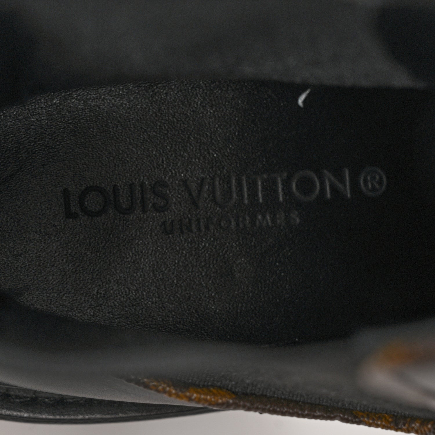Louis Vuitton Calfskin Monogram Beaubourg Ankle Boots 37.5 Black 7 of 8
