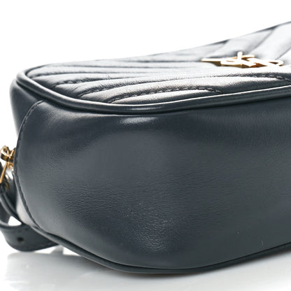 Saint Laurent SAINT LAURENT Calfskin Matelasse Monogram Lou Belt Bag Dark Smog 8 of 10