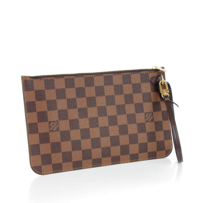 Louis Vuitton Damier Ebene Neverfull MM GM Pochette 3 of 7