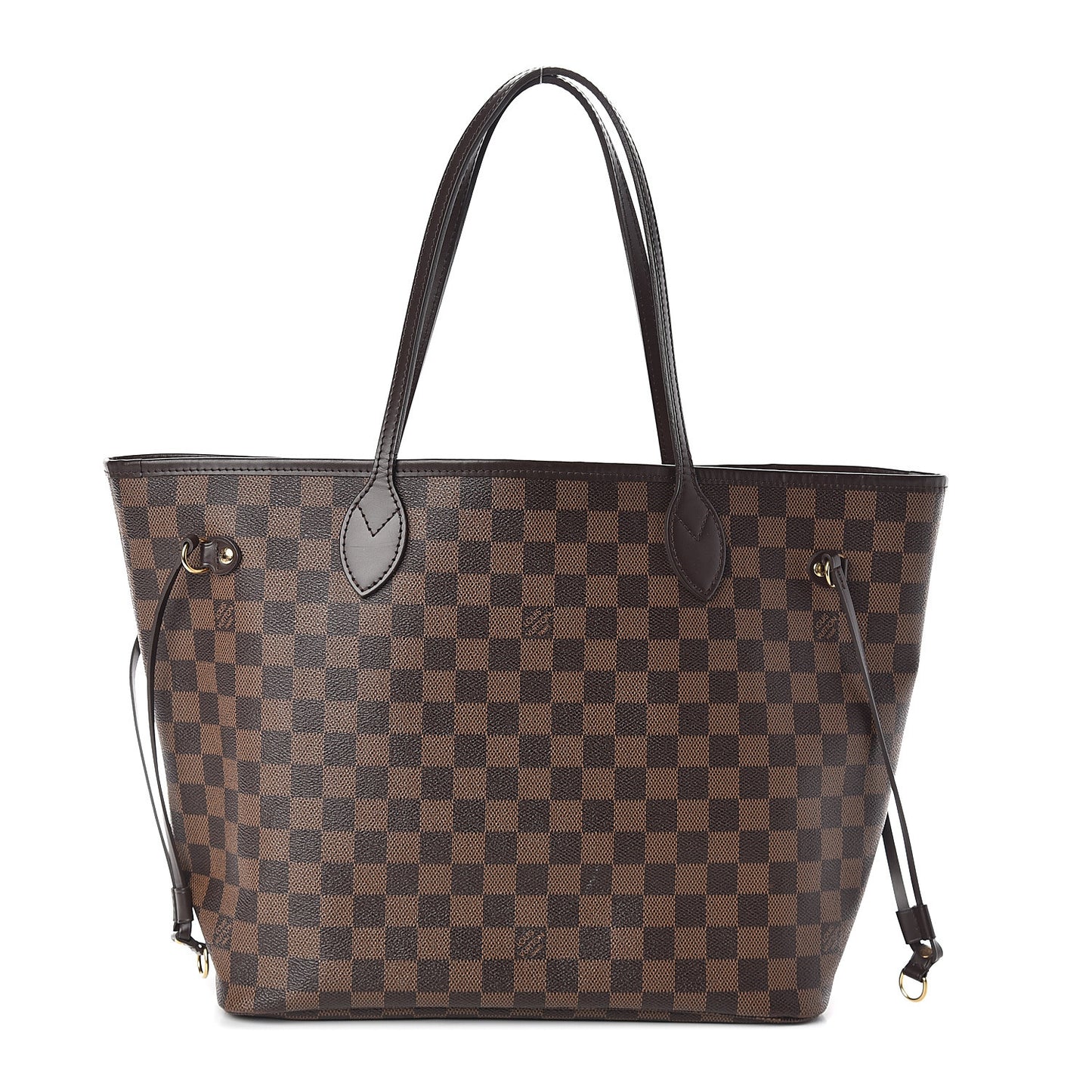 Damier Ebene Neo Neverfull MM Rose Ballerine