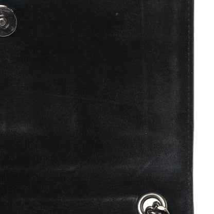 Saint Laurent Glossy Eelskin Small Monogram Kate Satchel Black 9 of 10