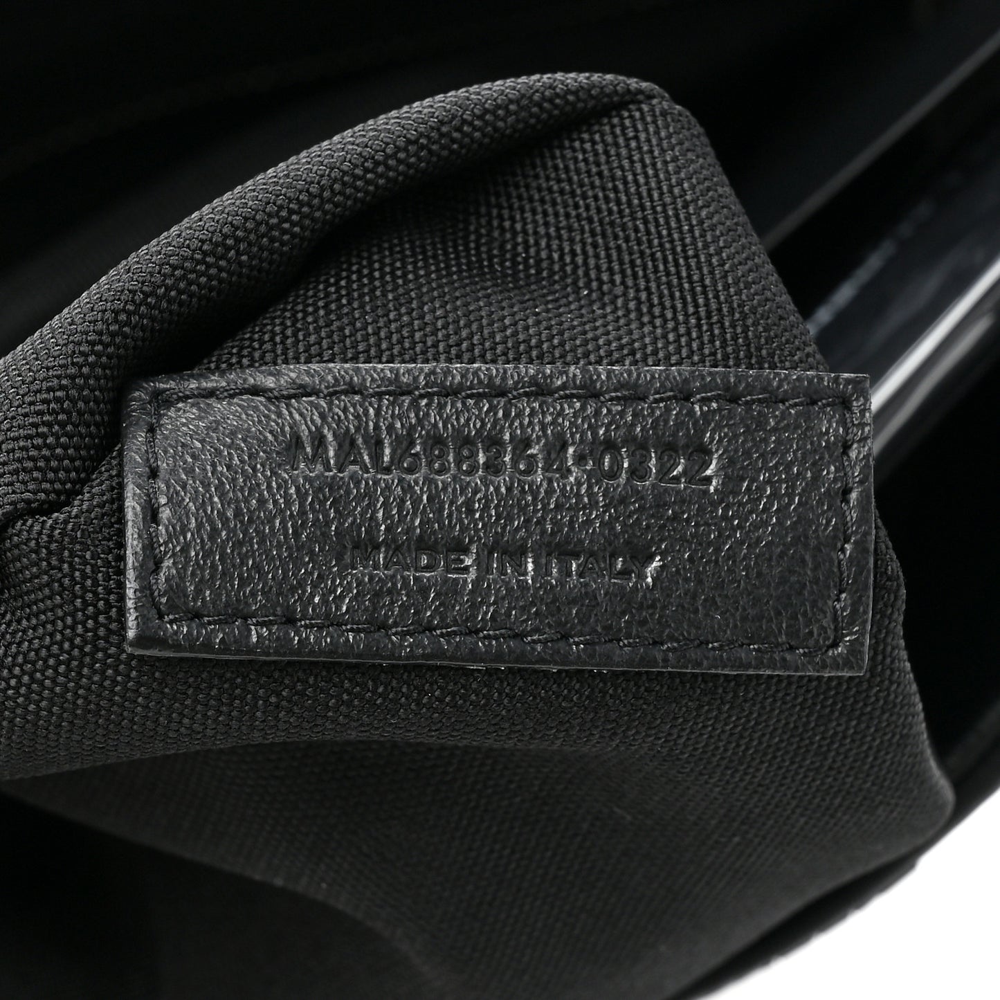 Nylon Puffer Tote Bag Black