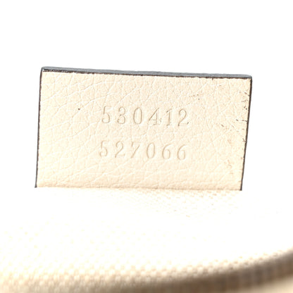 Gucci Grained Calfskin Logo Belt Bag White 6 of 9