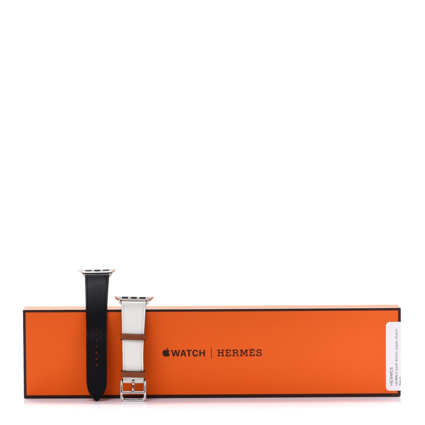 Swift 40mm Apple Watch Band Black White