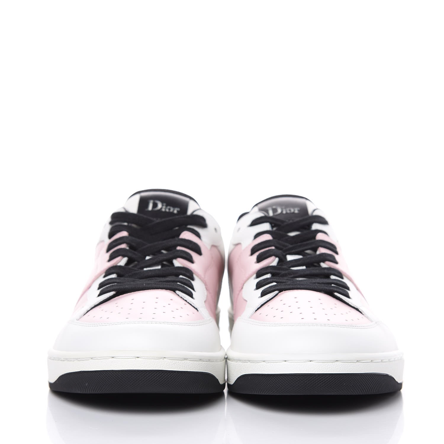 Christian Dior Homme Calfskin Mens BO2 Sneakers 43 White Pale Pink 2 of 9