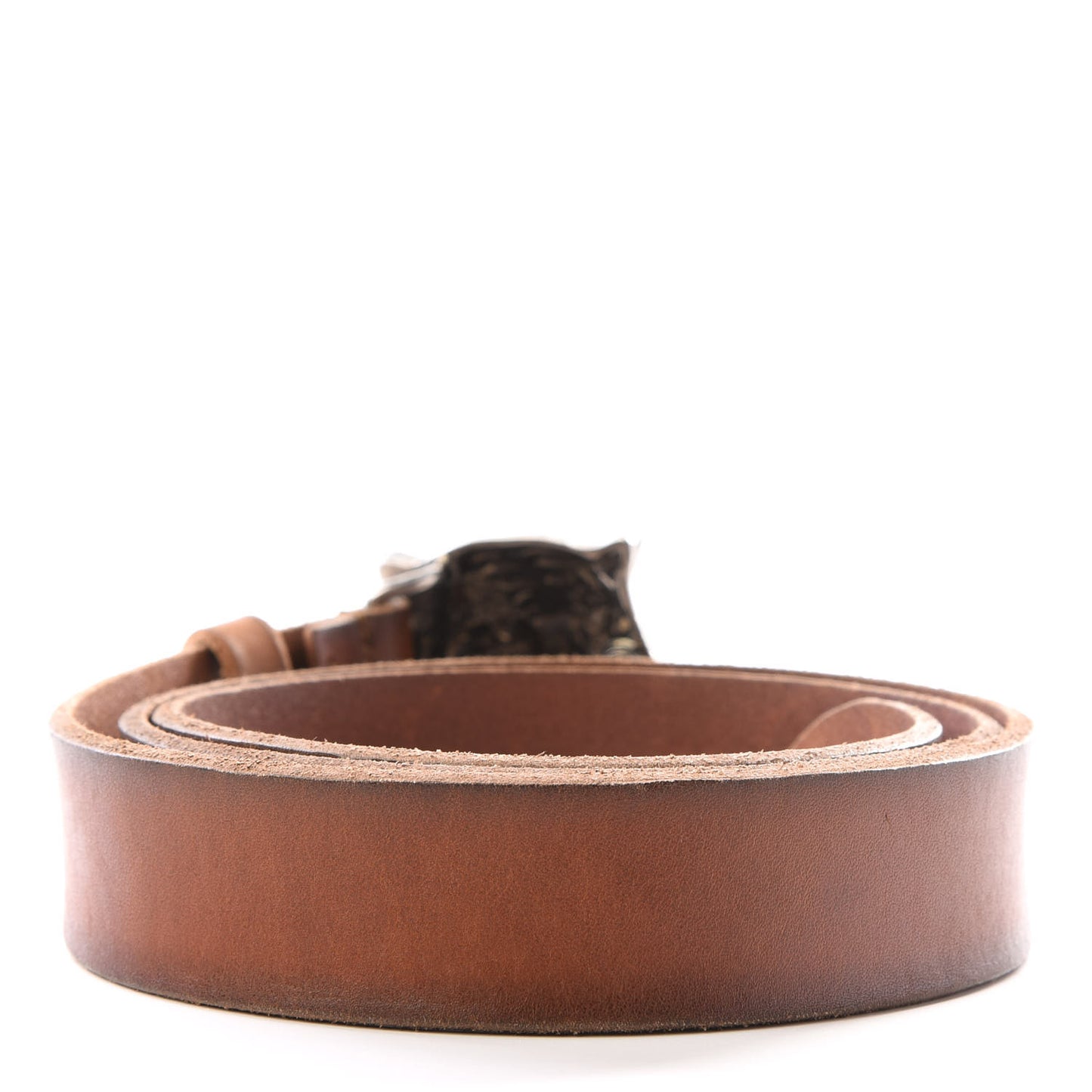 Calfskin Feline Buckle Belt 85 34 Toscano