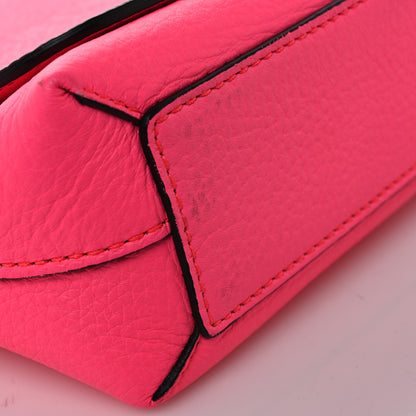 Burberry Calfskin Smooth Grain Small Burleigh Crossbody Bag Neon Pink 11 of 13