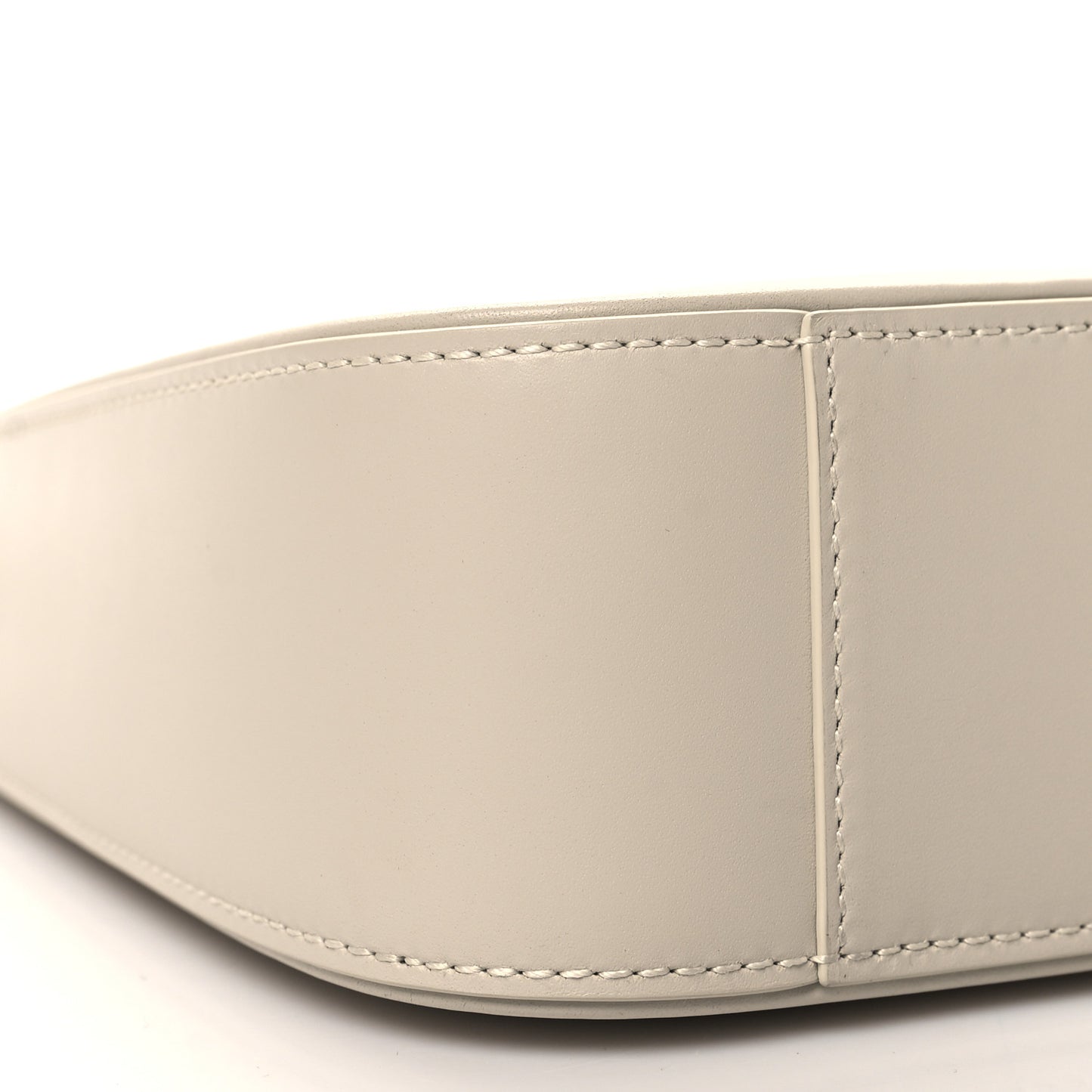 SAINT LAURENT Smooth Calfskin Le 5 A 7 Hobo Crema Soft