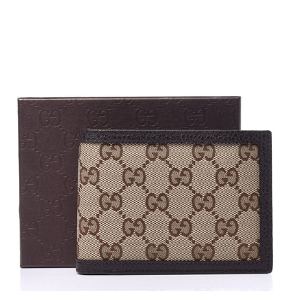 Gucci Monogram Mens Bi-Fold Wallet Brown 9 of 9