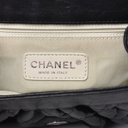 Chanel Washed Lambskin Quilted Mini Chain Around Flap Black 6 of 12