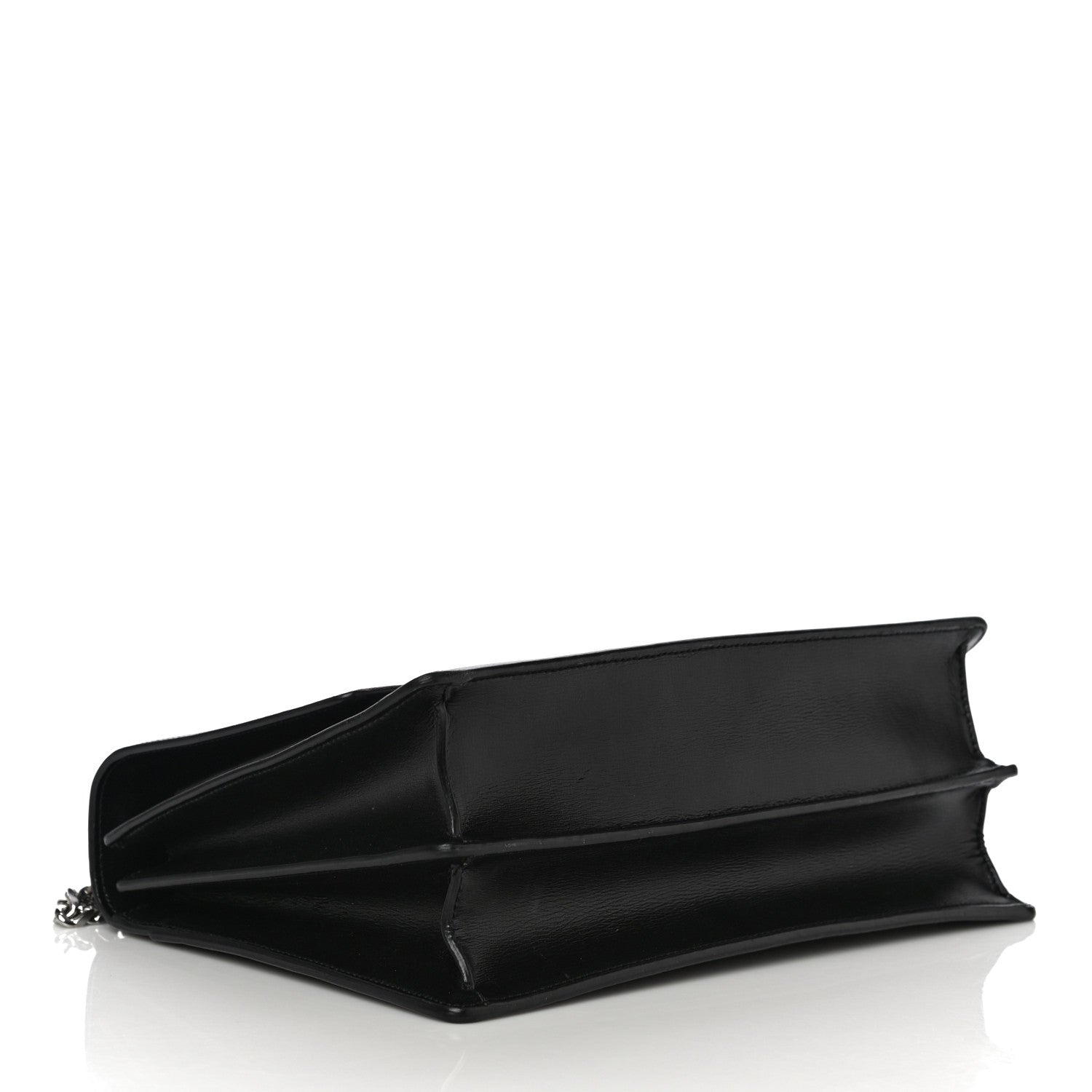 Saint Laurent Calfskin Medium Monogram Sunset Black 4 of 12