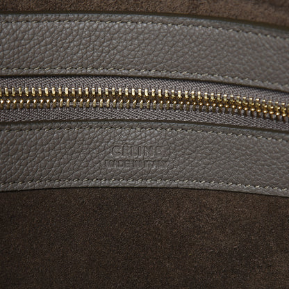 Celine Soft Grained Calfskin Small Belt Cabas Phantom Taupe 8 of 9