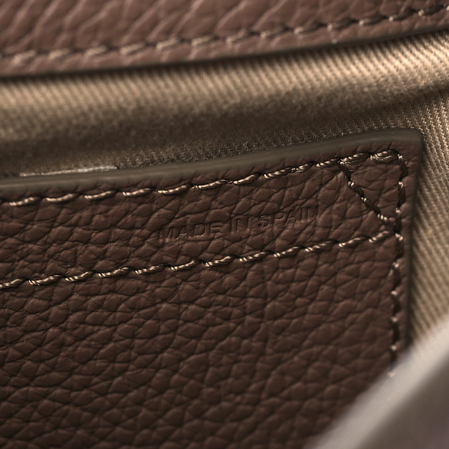 Calfskin Mini Marcie Round Crossbody Bag Desert Taupe