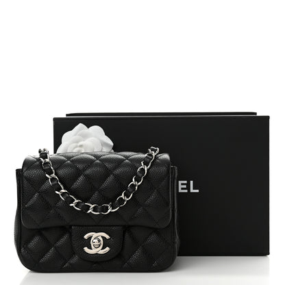 Chanel Caviar Quilted Mini Square Flap Black 11 of 11