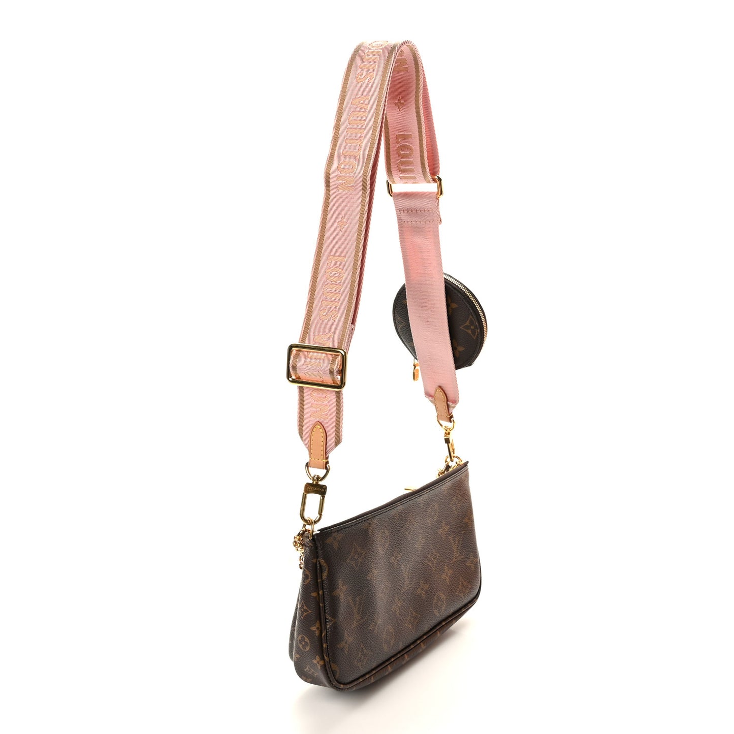 Monogram Multi Pochette Accessories Rose Clair