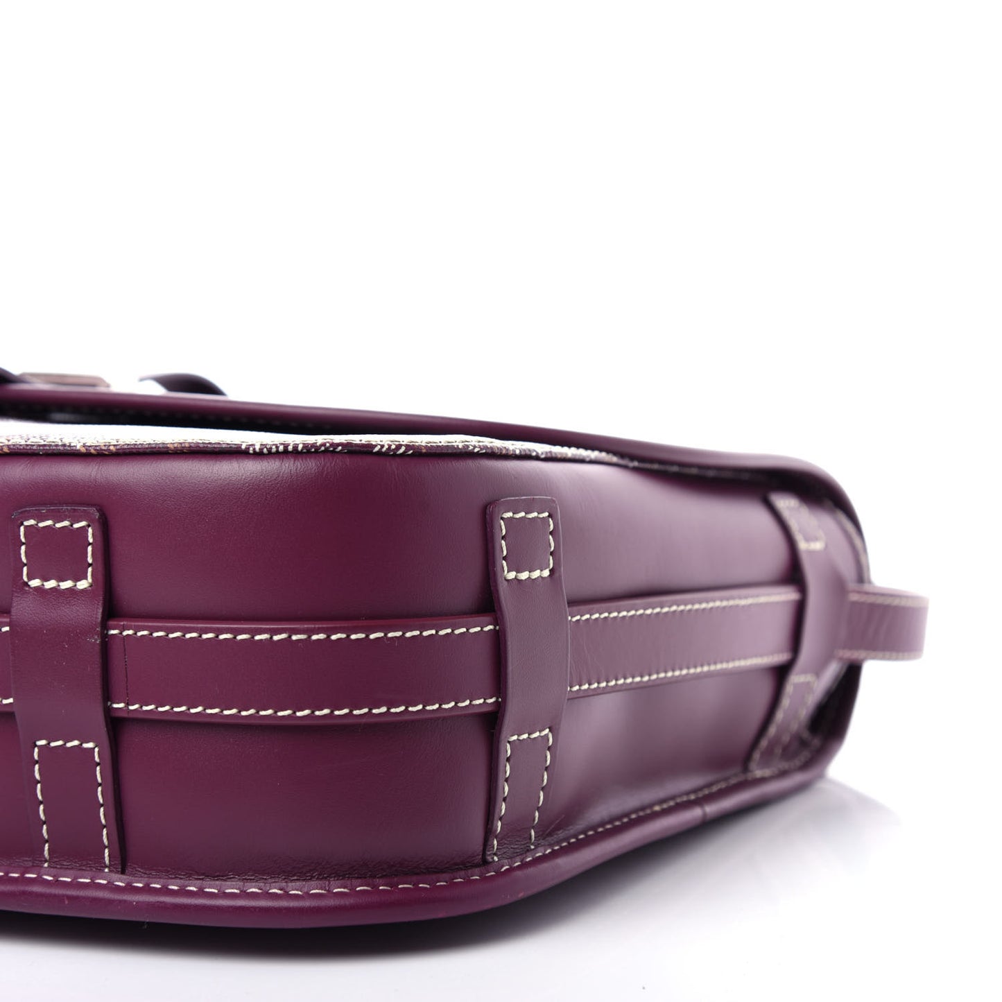 Goyardine Belvedere II MM Messenger Bag Bordeaux