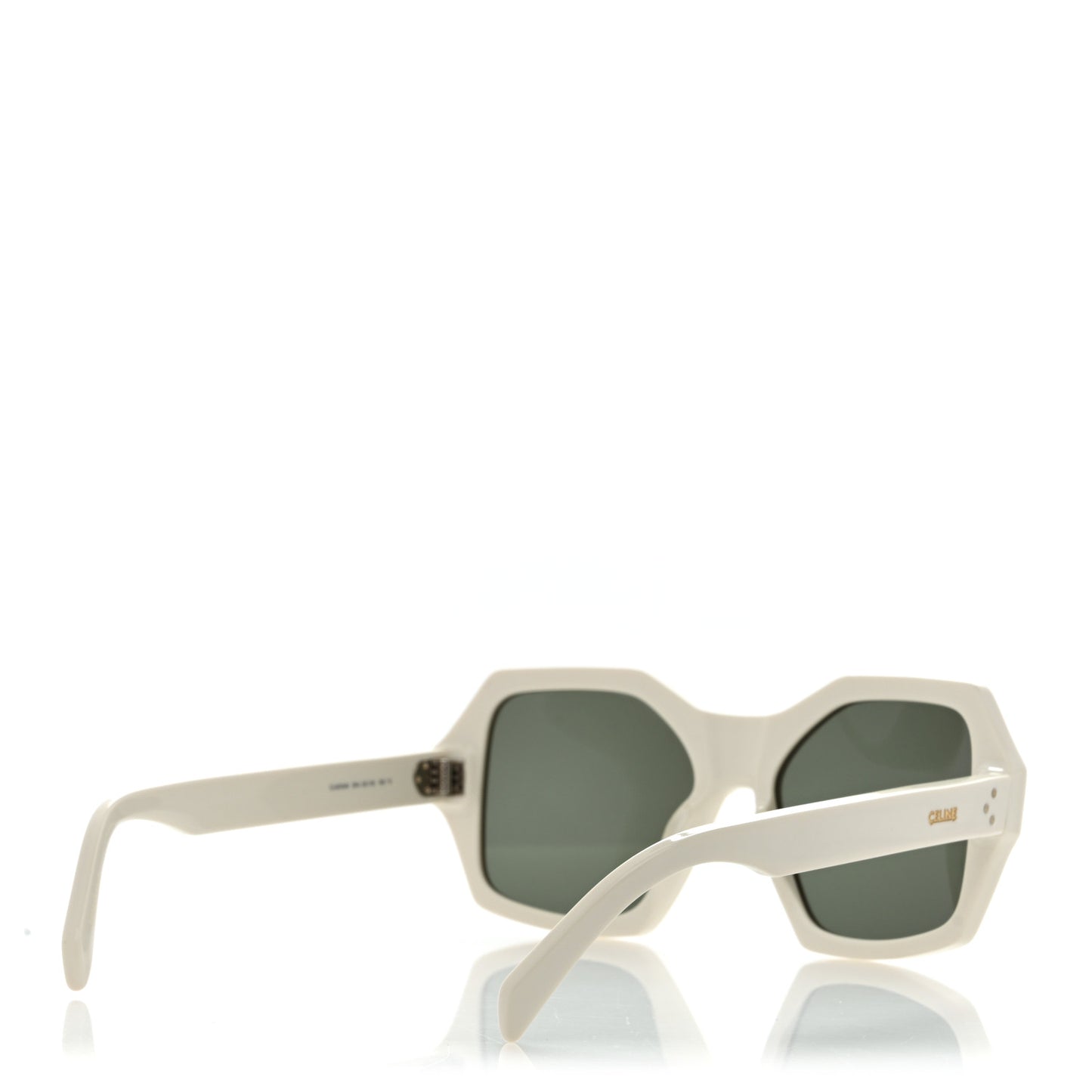 Acetate Sunglasses CL40104I White