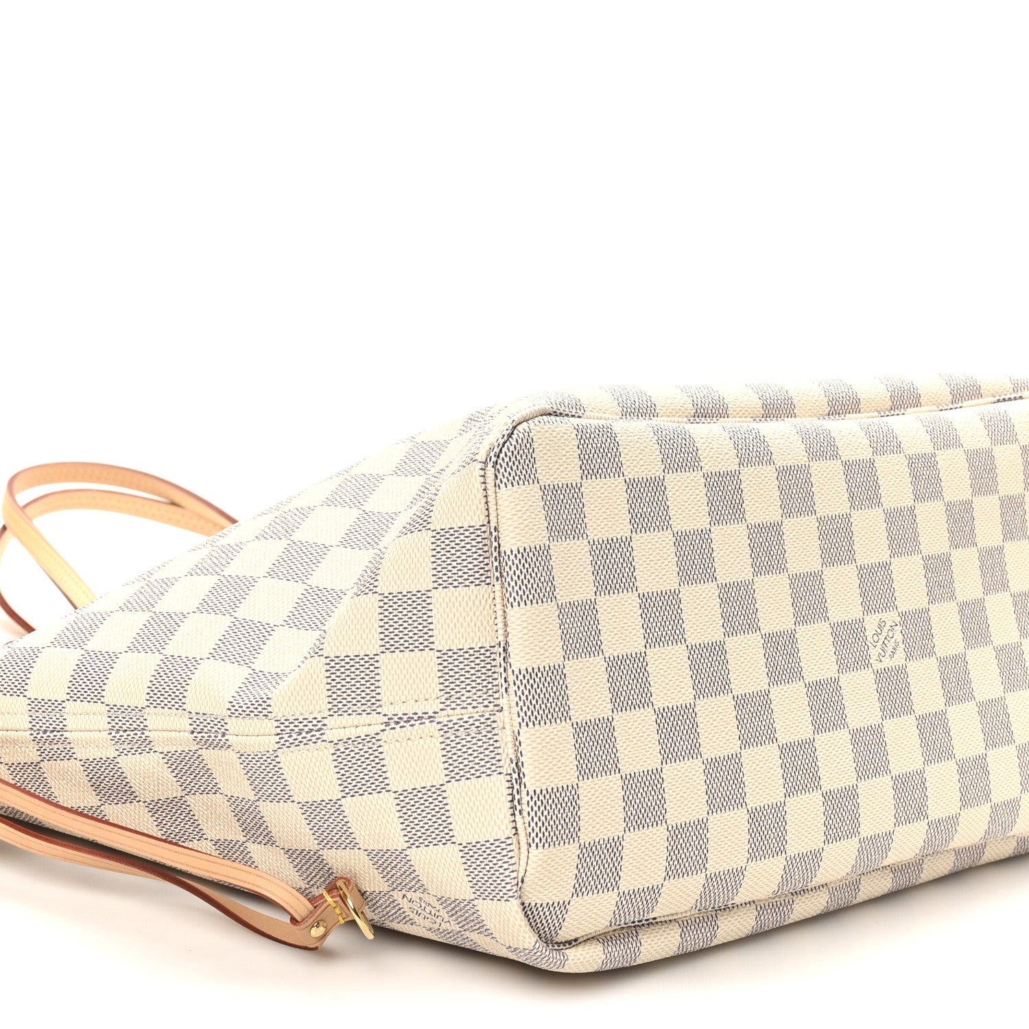 Louis Vuitton Damier Azur Neo Neverfull MM Rose Ballerine 8 of 11